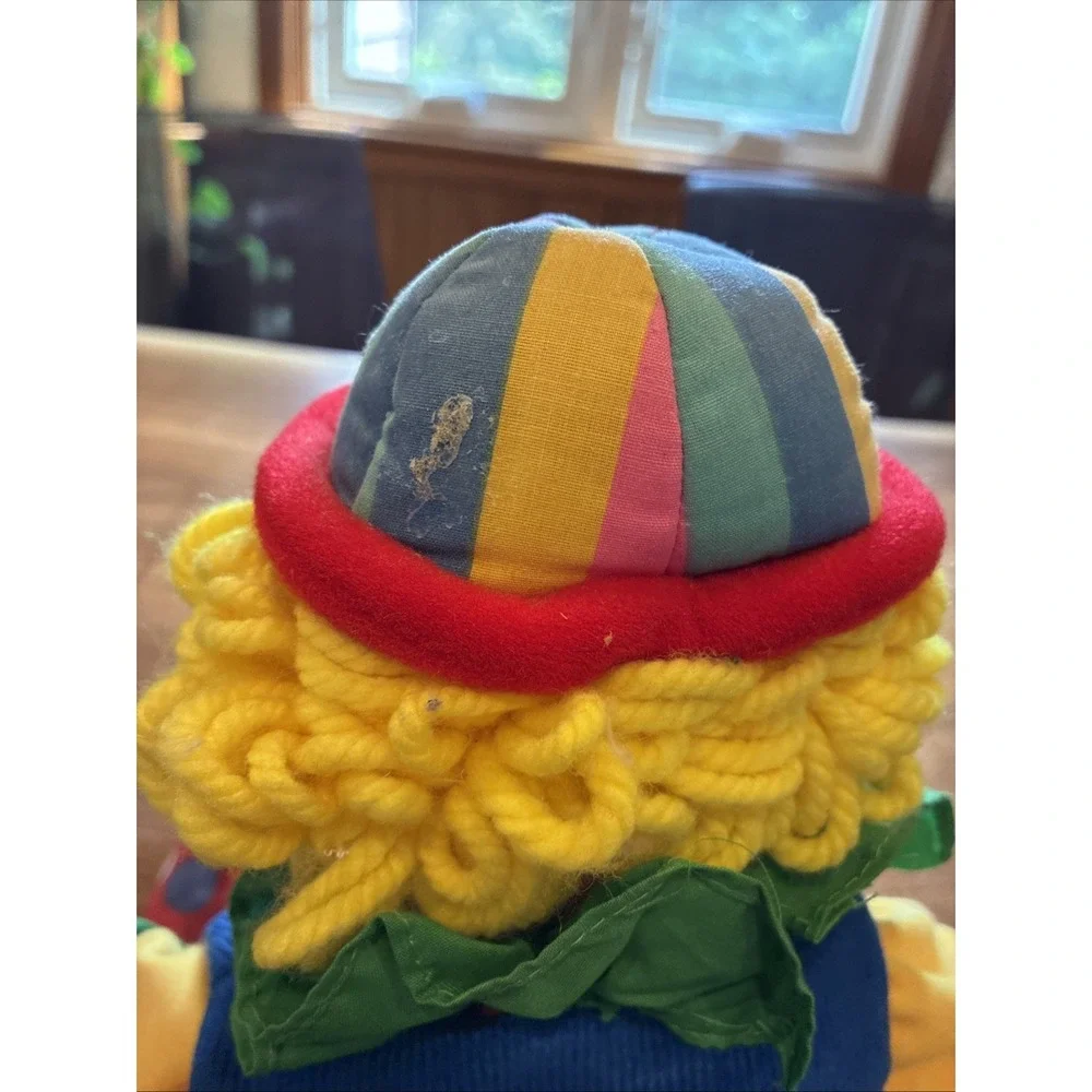 Vintage Commonwealth Jetsy Plush Clown Doll Clowncore Gift Stuffed Toy